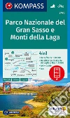 Carta escursionistica n. 2476. Parco Nazionale del Gran Sasso 1:50.000. Ediz. italiana, tedesca e inglese libro