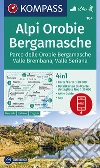 Carta escursionistica n. 104. Alpi Orobie bergamasche. Parco delle Orobie bergamasche, valle Brembana, valle Seriana 1:50.000. Ediz. multilingue libro