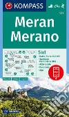 Carta escursionistica n. 053. Merano 1:25.000. Ediz. italiana, tedesca e inglese libro