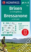 Carta escursionistica n. 050. Bressanone e dintorni 1:25.000. Ediz. italiana, tedesca e inglese libro