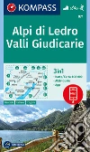 Carta escursionistica n. 071. Alpi di Ledro 1:50.000. Ediz. italiana, tedesca e inglese libro