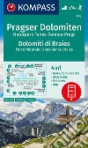 Carta escursionistica n. 145. Dolomiti di Braies-Pragser Dolomiten 1:25.000 libro