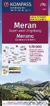 Carta cicloturistica n. 3414. Merano, Bolzano e dintorni 1:70.000 libro