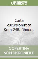 Carta escursionistica Kom 248. Rhodos libro