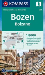 Pianta della città n. 480. Bolzano-Bozen 1:8.000 libro