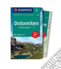 Guida escursionistica n. 5780. Dolomiten Höhenwege 1-3. Con Carta geografica ripiegata libro