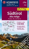 Carta ciclistica n. 3420. Alto Adige, Trento, Riva. Ediz. multilingue libro