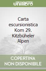 Carta escursionistica Kom 29. Kitzbüheler Alpen libro