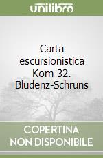 Carta escursionistica Kom 32. Bludenz-Schruns