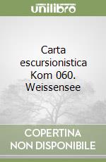 Carta escursionistica Kom 060. Weissensee libro