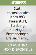 Carta escursionistica Kom 883. Kaiserstuhl, Tuniberg, Kenzingen, Emmendingen, Breisach am Rhein libro