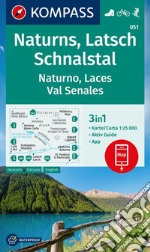 Carta escursionistica n. 051. Naturno, Laces, Val Senales. Ediz. multilingue libro