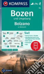 Carta escursionistica n. 54. Bolzano e dintorni. Ediz. multilingue libro