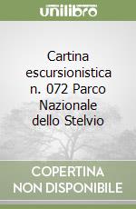 Cartina escursionistica n. 072 Parco Nazionale dello Stelvio libro