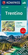 Carta stradale n. 354. Trentino. Ediz. multilingue libro