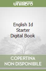 English Id Starter Digital Book libro
