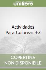 Actividades Para Colorear +3