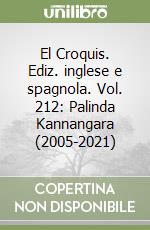 El Croquis. Ediz. inglese e spagnola. Vol. 212: Palinda Kannangara (2005-2021) libro