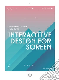 Interactive design for screen. 100 graphic design solutions