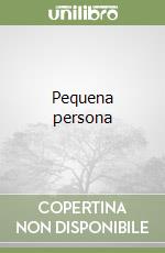 Pequena persona libro