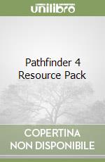 Pathfinder 4 Resource Pack libro