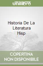 Historia De La Literatura Hisp libro