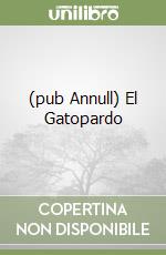 (pub Annull) El Gatopardo libro