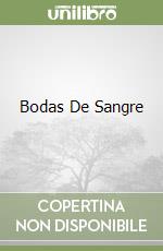 Bodas De Sangre libro