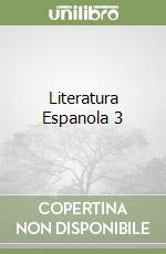 Literatura Espanola 3 libro