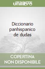 Diccionario panhispanico de dudas libro