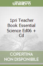 1pri Teacher Book Essential Science Ed06 + Cd libro