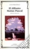 Difunto Matias Pascal (sdr) libro