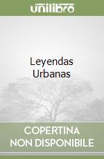 Leyendas Urbanas libro