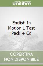 English In Motion 1 Test Pack + Cd libro