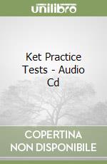 Ket Practice Tests - Audio Cd libro