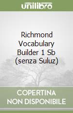 Richmond Vocabulary Builder 1 Sb (senza Suluz) libro