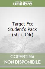 Target Fce Student's Pack (sb + Cdr) libro