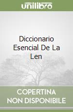 Diccionario Esencial De La Len libro