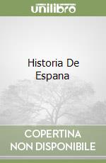 Historia De Espana libro