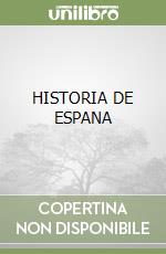 HISTORIA DE ESPANA libro