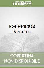 Pbe Perifrasis Verbales libro