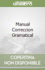 Manual Correccion Gramatical libro