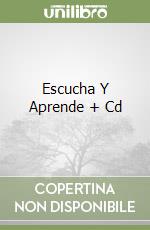 Escucha Y Aprende + Cd libro