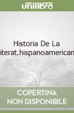 Historia De La Literat.hispanoamericana libro