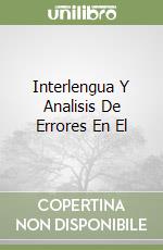 Interlengua Y Analisis De Errores En El libro