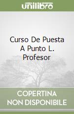Curso De Puesta A Punto L. Profesor libro