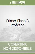 Primer Plano 3 Profesor libro