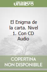 El Enigma de la carta. Nivel 1. Con CD Audio libro