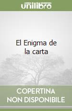 El Enigma de la carta libro