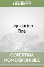 Liquidacion Final libro